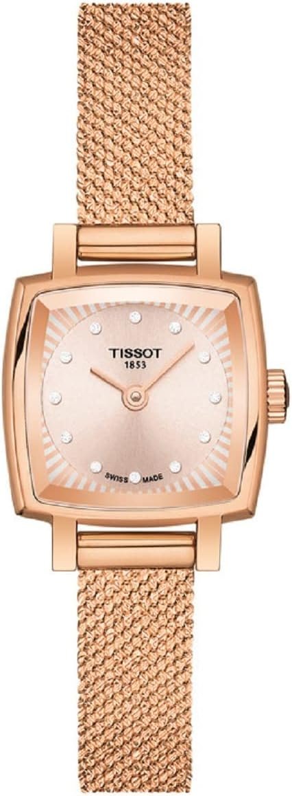 Tissot – Lovely Square Rose Gold Dress Watch