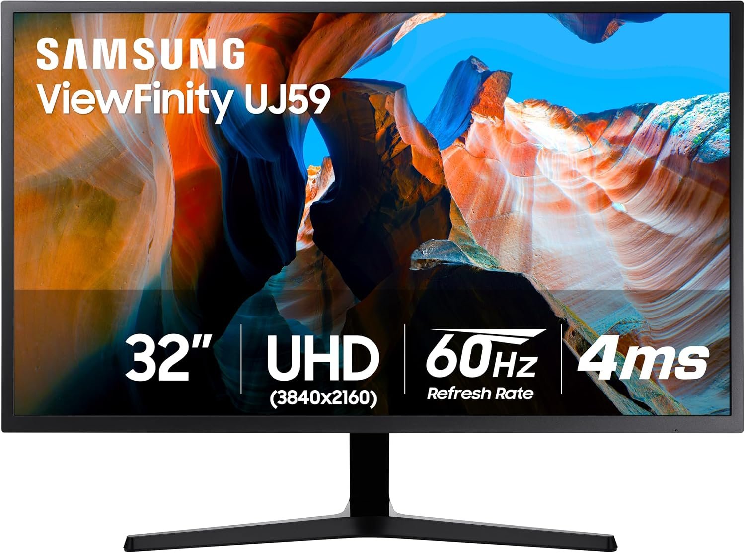 Samsung 32" UJ59 — Monitor 4K UHD