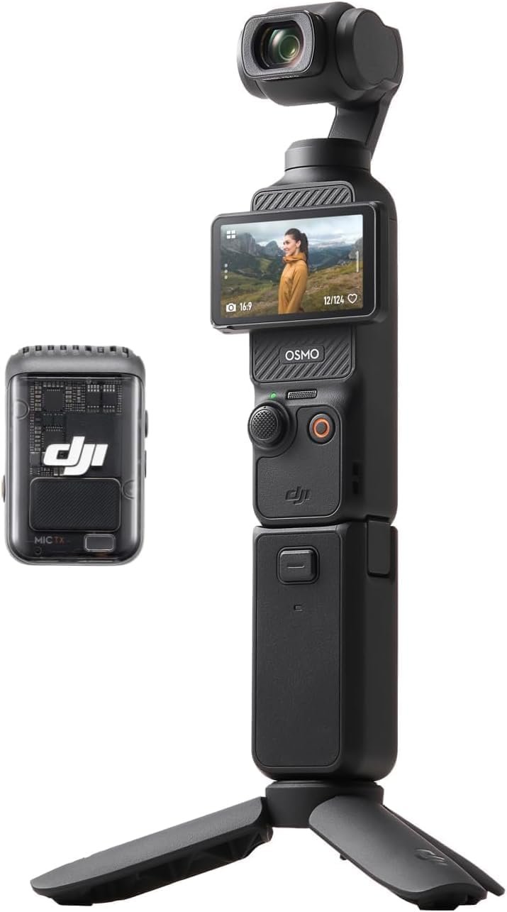 DJI Osmo Pocket 3 Creator Combo — Cámara de Vlogging